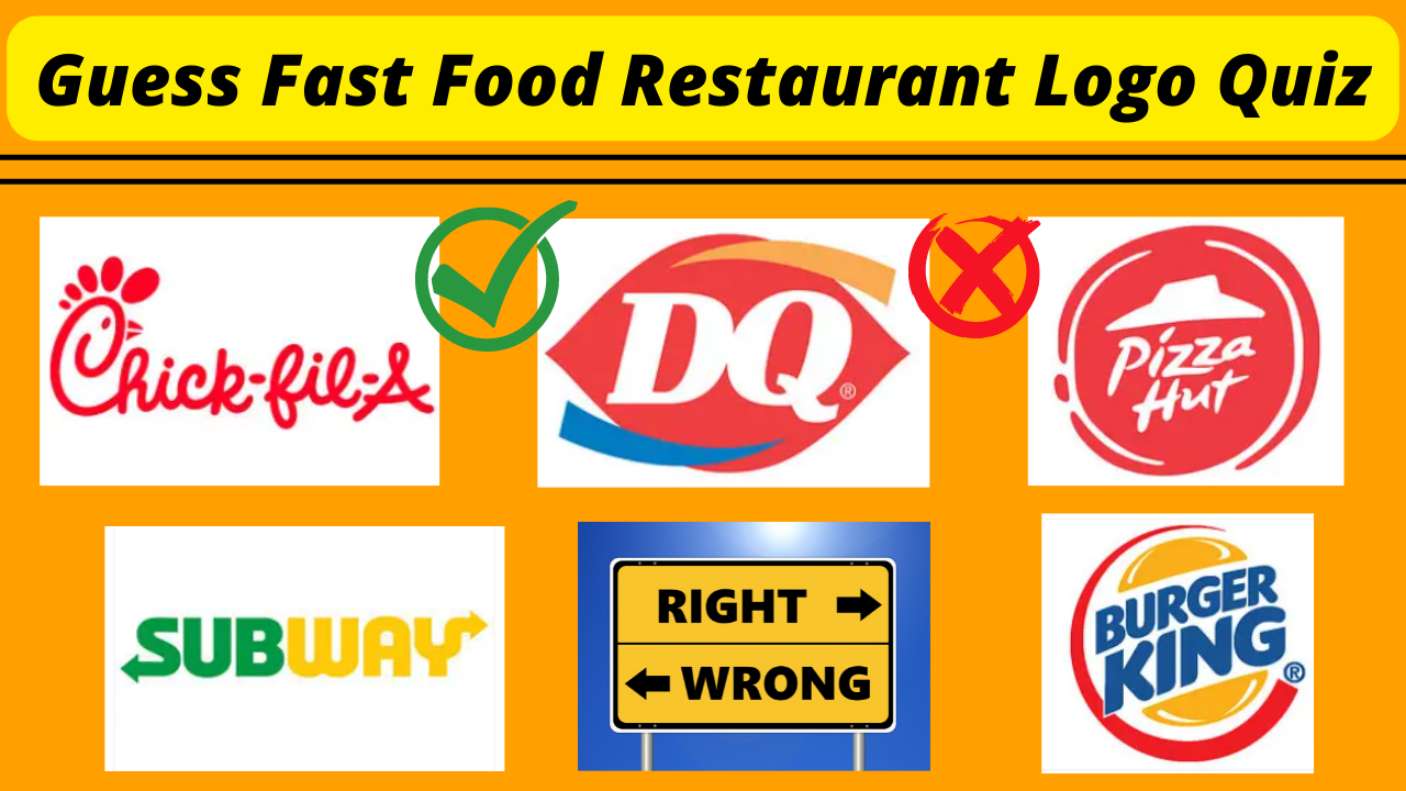 Guess Fast Food Restaurant Logo Quiz