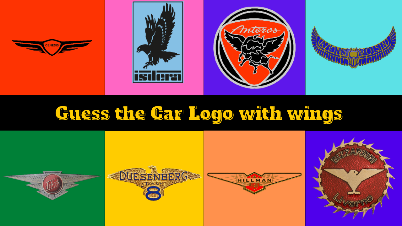 Guess the Car Logo with wings Quiz